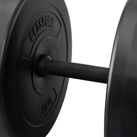 Halterset / Dumbells 40 kg - 2-delig - Zandgevuld