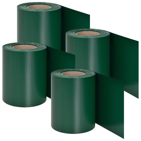 PVC Privacystrips - 4 stuks - Groen