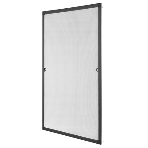 Vliegenhor / Raamhor / Hor - 110 x 130 cm - Zwart - Incl. Bevestigingsmateriaal