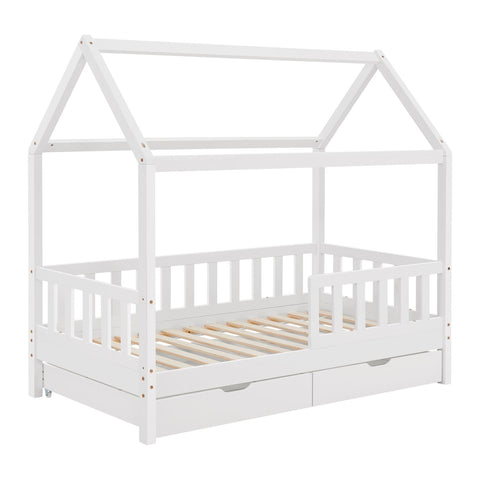 Kinderbed Marli - 80 x 160 cm - Wit - Incl. lades