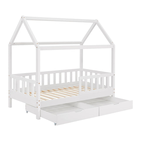 Kinderbed Marli - 80 x 160 cm - Wit - Incl. lades