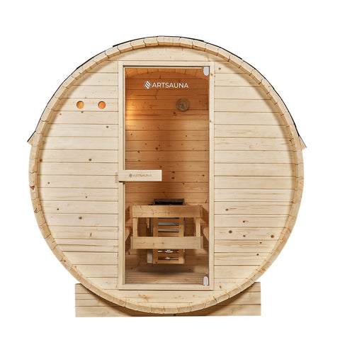 Buitenbarrelsauna Spitsbergen - 191x120x193 cm