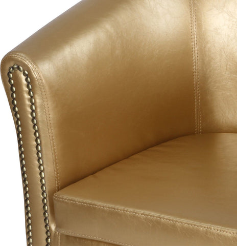 Chesterfield fauteuil - Goud - 67 x 72 x 60 cm