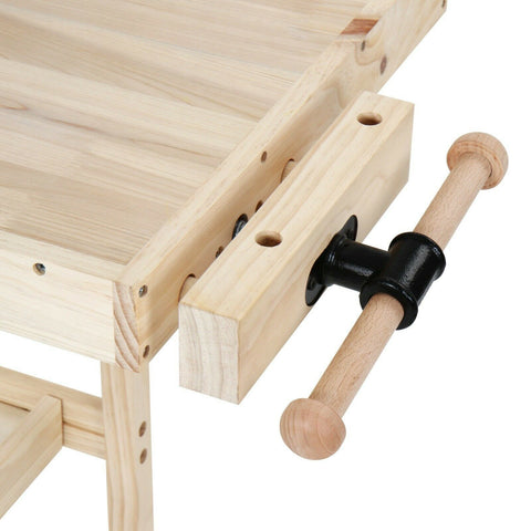 Houten werkbank / Hobbytafel - 127 x 57,5 x 82,5 cm